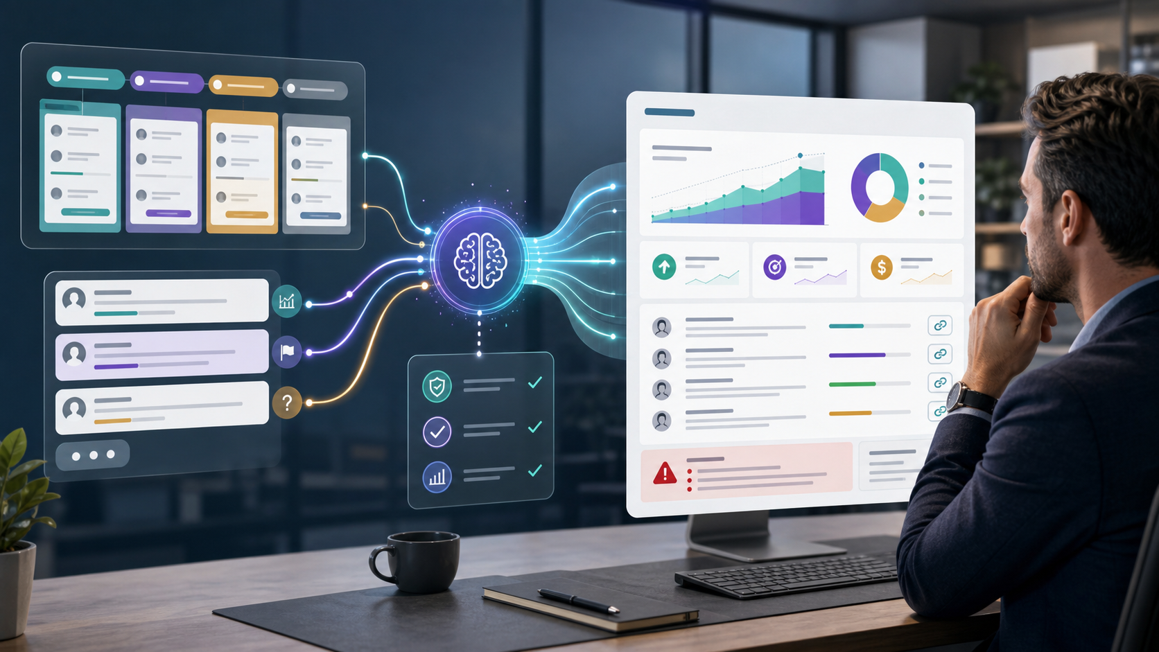 AI combines CRM pipeline data and team updates into a verified weekly sales report